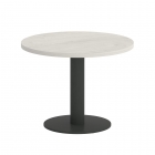 Стол журнальный круглый Рива HOME OFFICE VR.SP-5-60.1G Дуб Наварра/Антрацит металл