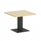 Стол журнальный квадратный Рива HOME OFFICE VR.SP-5-60.2G Денвер Светлый/Антрацит металл