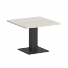 Стол журнальный квадратный Рива HOME OFFICE VR.SP-5-60.2G Дуб Наварра/Антрацит металл