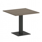 Стол журнальный квадратный Рива HOME OFFICE VR.SP-5-90.2 Вяз Благородный/Антрацит металл