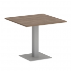 Стол журнальный квадратный Рива HOME OFFICE VR.SP-5-90.2 Металлик/Серый металл