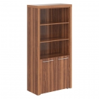 Шкаф с глухими средними дверьми и топом Skyland ZENN ZHC 85.6 Орех Даллас