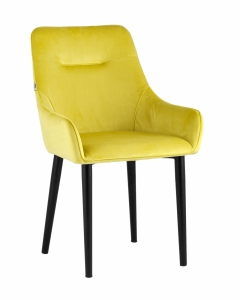 Стул Stool Group Джоан велюр Желтый