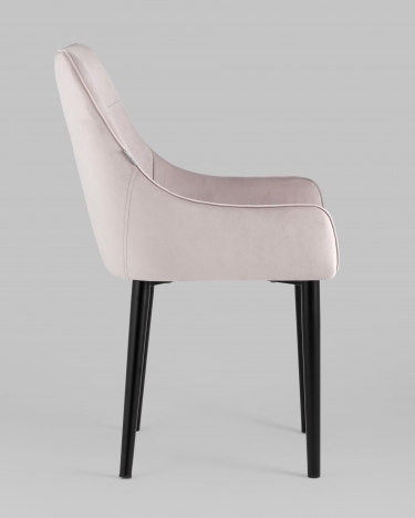 Стул Stool Group Джоан велюр Светло-розовый