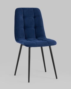 Стул Stool Group Oliver велюр Темно-синий
