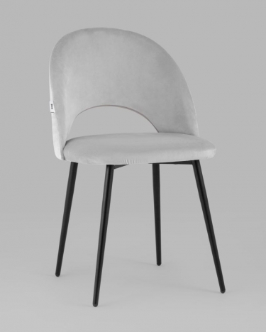 Стул Stool Group Меган велюр Светло-серый