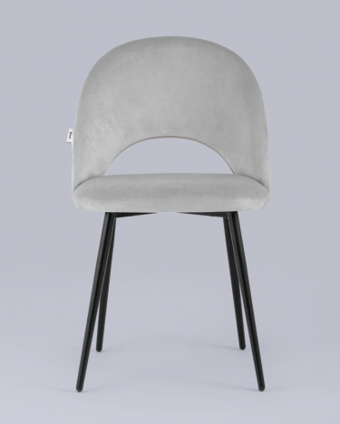 Стул Stool Group Меган велюр Светло-серый