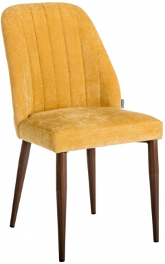 Стул R-home Alen Желт/Темный орех