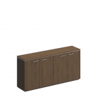 Шкаф для документов низкий закрытый Unitex VELAR ВЛ 306 ДТ Дуб табачный