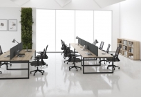 Стол письменный левый Skyland XTEN-Q XQCT 149 L Бук Тиара Белый