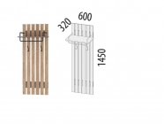 Панель с крючками Витра Денвер 401.24