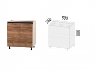 Напольный шкаф Витра Дакота 103.60