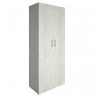 Шкаф книжный со стеклом без топа Рива YALTA LT-ST 1.7 Снежная Патина