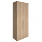 Шкаф книжный со стеклом в раме Lacobel без топа Рива YALTA LT-ST 1.7R white Снежная Патина