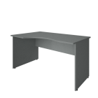 Стол криволинейный левый Рива Riva А.СА-2 Л Серый