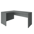 Стол криволинейный левый Рива Riva А.СА-4 Л Серый
