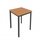 Стол письменный на металлокаркасе Рива SLIM SYSTEM С.СП-1.1 Груша-Антрацит