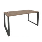 Стол рабочий руководителя на О-образном м/к ONIX Рива O.MO-SRR-4.8 Дуб Аризона/Антрацит