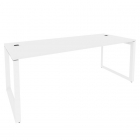 Стол рабочий руководителя на О-образном м/к ONIX Рива O.MO-SRR-6.8 Белый Бриллиант