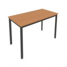 Стол письменный на металлокаркасе Рива SLIM SYSTEM С.СП-4.1 Груша-Антрацит