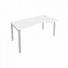 Стол письменный Рива METAL SYSTEM Б.СА-1 Пр Белый/Серый