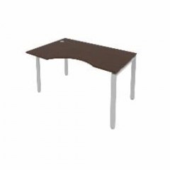 Стол письменный Рива METAL SYSTEM Б.СА-2 Л Венге/Серый