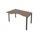 Стол письменный Рива METAL SYSTEM Б.СА-2 Л Вяз/Антрацит