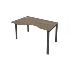 Стол письменный Рива METAL SYSTEM Б.СА-2 Л Вяз/Антрацит