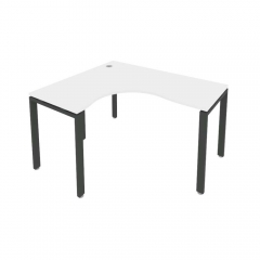 Стол письменный Рива METAL SYSTEM Б.СА-3 Л Белый/Антрцит