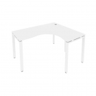 Стол письменный Рива METAL SYSTEM Б.СА-3 Пр Белый