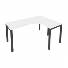 Стол письменный Рива METAL SYSTEM Б.СА-4 Пр Белый/Антрацит