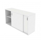 Шкаф-купе низкий Рива STYLE Л.ШК-3.2 Белый