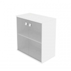 Шкаф низкий широкий Рива STYLE Л.СТ-3.2 Белый