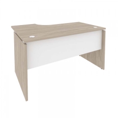 Стол эргономичный правый Рива ONIX O.SA-2R Дуб Аттик/Белый