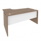 Стол эргономичный правый Рива ONIX O.SA-4R Дуб Аризона/Белый