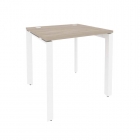 Стол рабочий на П-образном м/к Рива ONIX O.MP-SP-0.7 Дуб Аттик/Белый