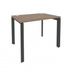 Стол рабочий на П-образном м/к Рива ONIX O.MP-SP-1.7 Дуб Аризона/Антрацит