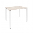 Стол рабочий на П-образном м/к Рива ONIX O.MP-SP-1.7 Денвер Светлый/Белый