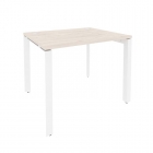 Стол рабочий на П-образном м/к Рива ONIX O.MP-SP-1.8 Денвер Светлый/Белый