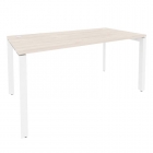 Стол рабочий на П-образном м/к Рива ONIX O.MP-SP-4.8 Денвер Светлый/Белый