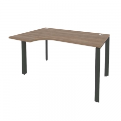 Стол эргономичный левый на П-образном м/к Рива ONIX O.MP-SA-2L Дуб Аризона/Антрацит