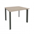 Стол переговорный 1 столешница Рива ONIX O.MP-PRG-1.1 Дуб Аттик/Антрацит