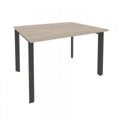 Стол переговорный 1 столешница Рива ONIX O.MP-PRG-1.2 Дуб Аттик/Антрацит