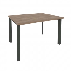 Стол переговорный 1 столешница Рива ONIX O.MP-PRG-1.2 Дуб Аризона/Антрацит