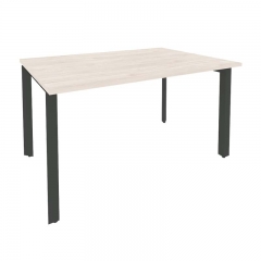 Стол переговорный 1 столешница Рива ONIX O.MP-PRG-1.3 Денвер Светлый/Антрацит