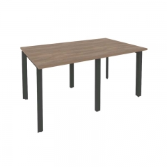 Стол переговорный 2 столешницы Рива ONIX O.MP-PRG-2.0 Дуб Аризона/Антрацит