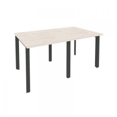 Стол переговорный 2 столешницы Рива ONIX O.MP-PRG-2.0 Денвер Светлый/Антрацит