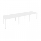 Стол переговорный 3 столешницы Рива ONIX O.MP-PRG-3.2 Белый Бриллиант