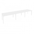 Стол переговорный 3 столешницы Рива ONIX O.MP-PRG-3.3 Белый Бриллиант