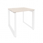 Стол рабочий на О-образном м/к Рива ONIX O.MO-SP-0.7 Денвер Светлый/Белый